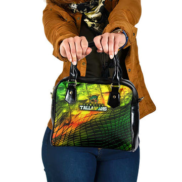 Jamaica Cricket Tallawahs Shoulder Handbag Striking with Reggae Firepower DT02