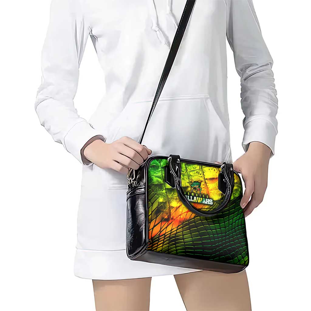 Jamaica Cricket Tallawahs Shoulder Handbag Striking with Reggae Firepower DT02