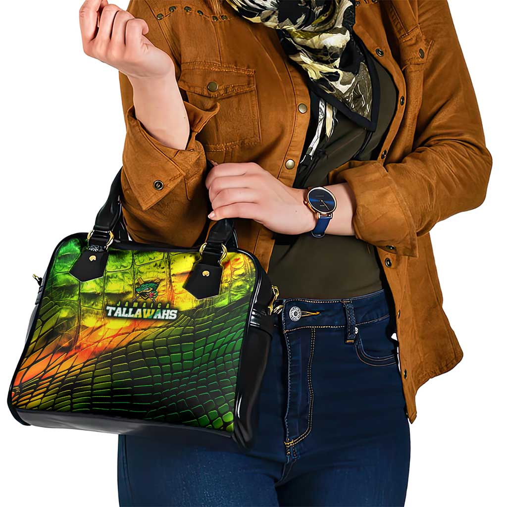 Jamaica Cricket Tallawahs Shoulder Handbag Striking with Reggae Firepower DT02