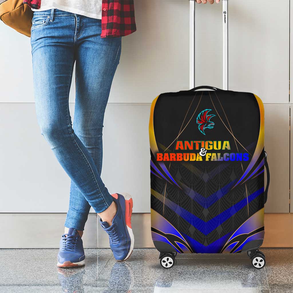 Antigua and Barbuda Cricket Falcons Luggage Cover Wings of Glory DT02