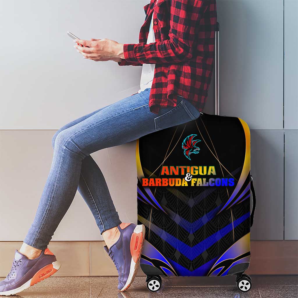 Antigua and Barbuda Cricket Falcons Luggage Cover Wings of Glory DT02