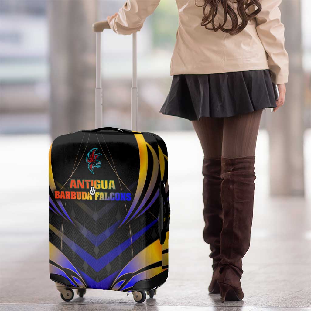 Antigua and Barbuda Cricket Falcons Luggage Cover Wings of Glory DT02