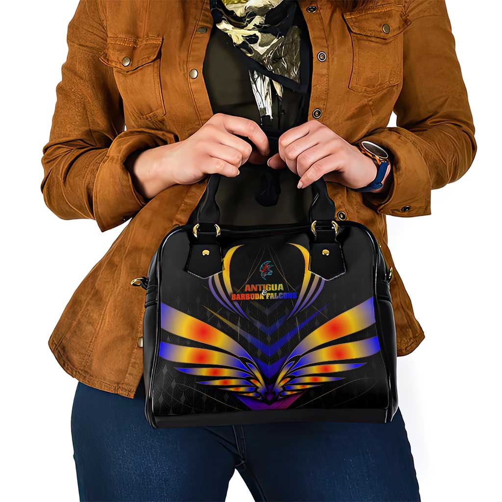 Antigua and Barbuda Cricket Falcons Shoulder Handbag Wings of Glory DT02