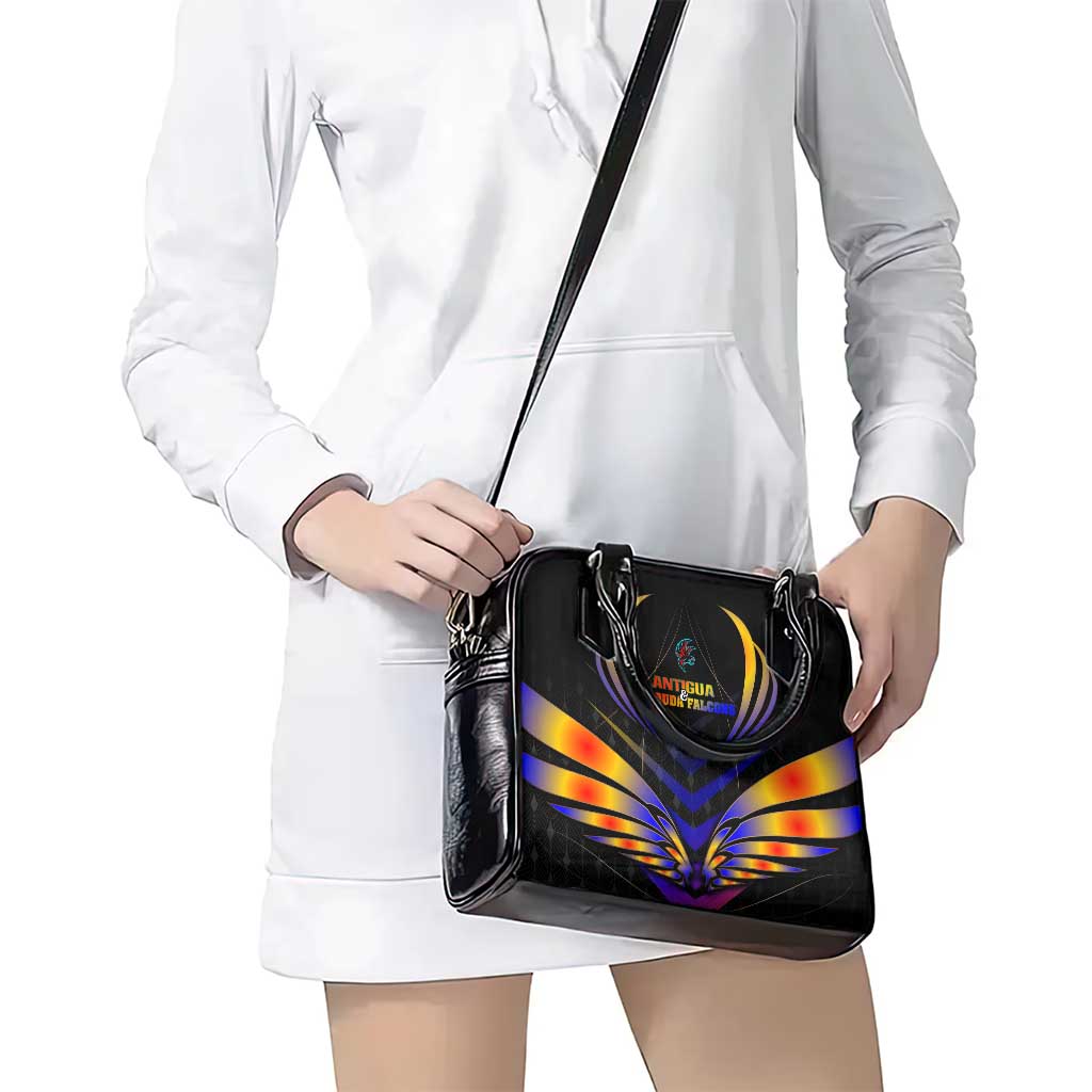 Antigua and Barbuda Cricket Falcons Shoulder Handbag Wings of Glory DT02