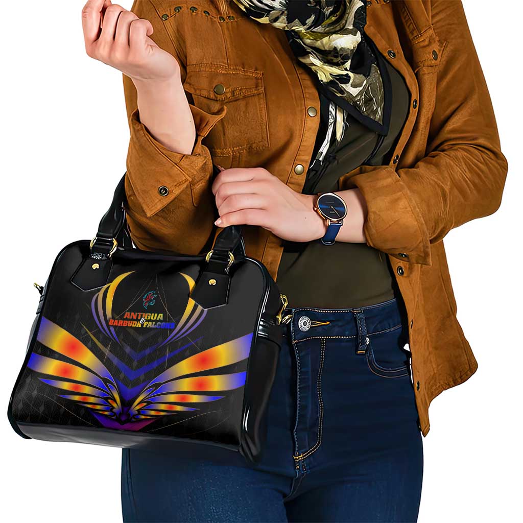 Antigua and Barbuda Cricket Falcons Shoulder Handbag Wings of Glory DT02