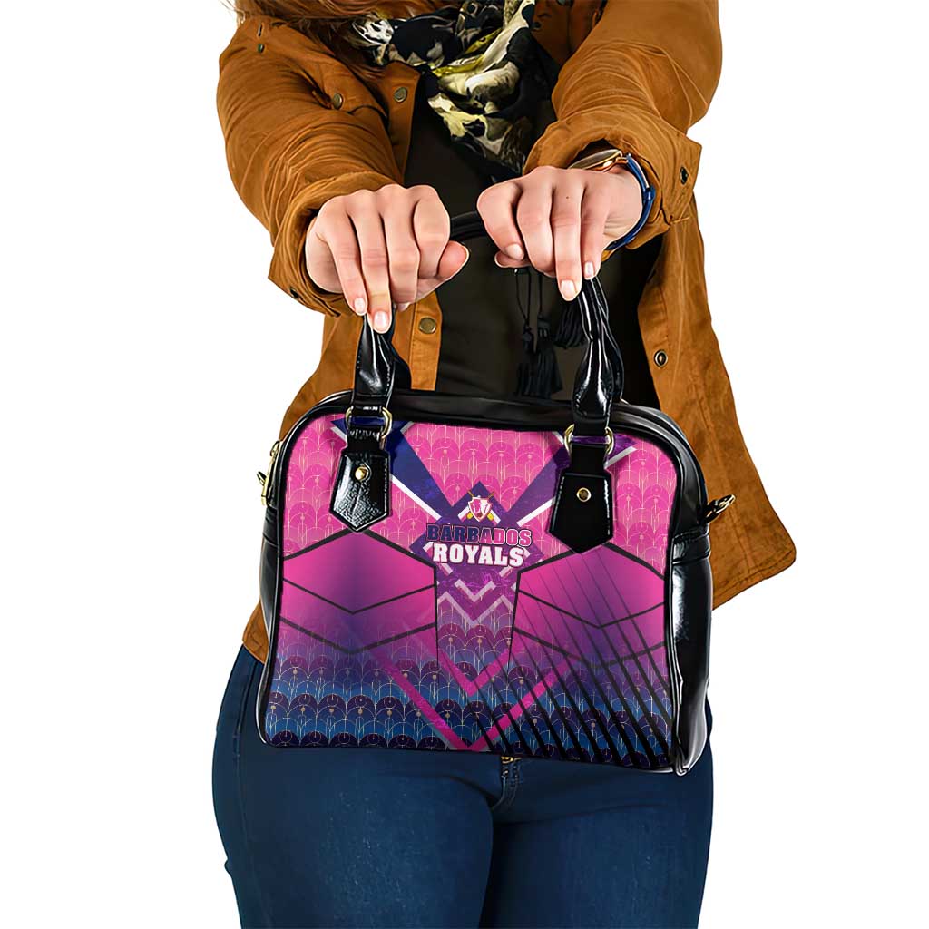 Barbados Cricket Royals Shoulder Handbag Crowned in Rhythm Style DT02