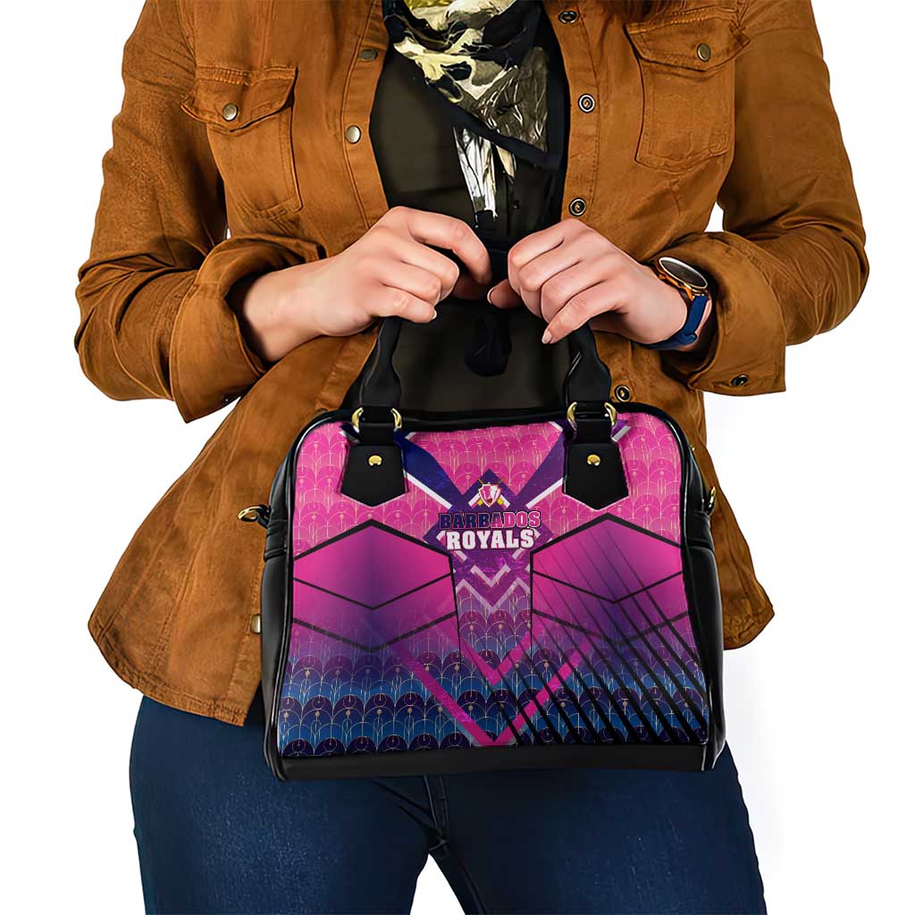 Barbados Cricket Royals Shoulder Handbag Crowned in Rhythm Style DT02