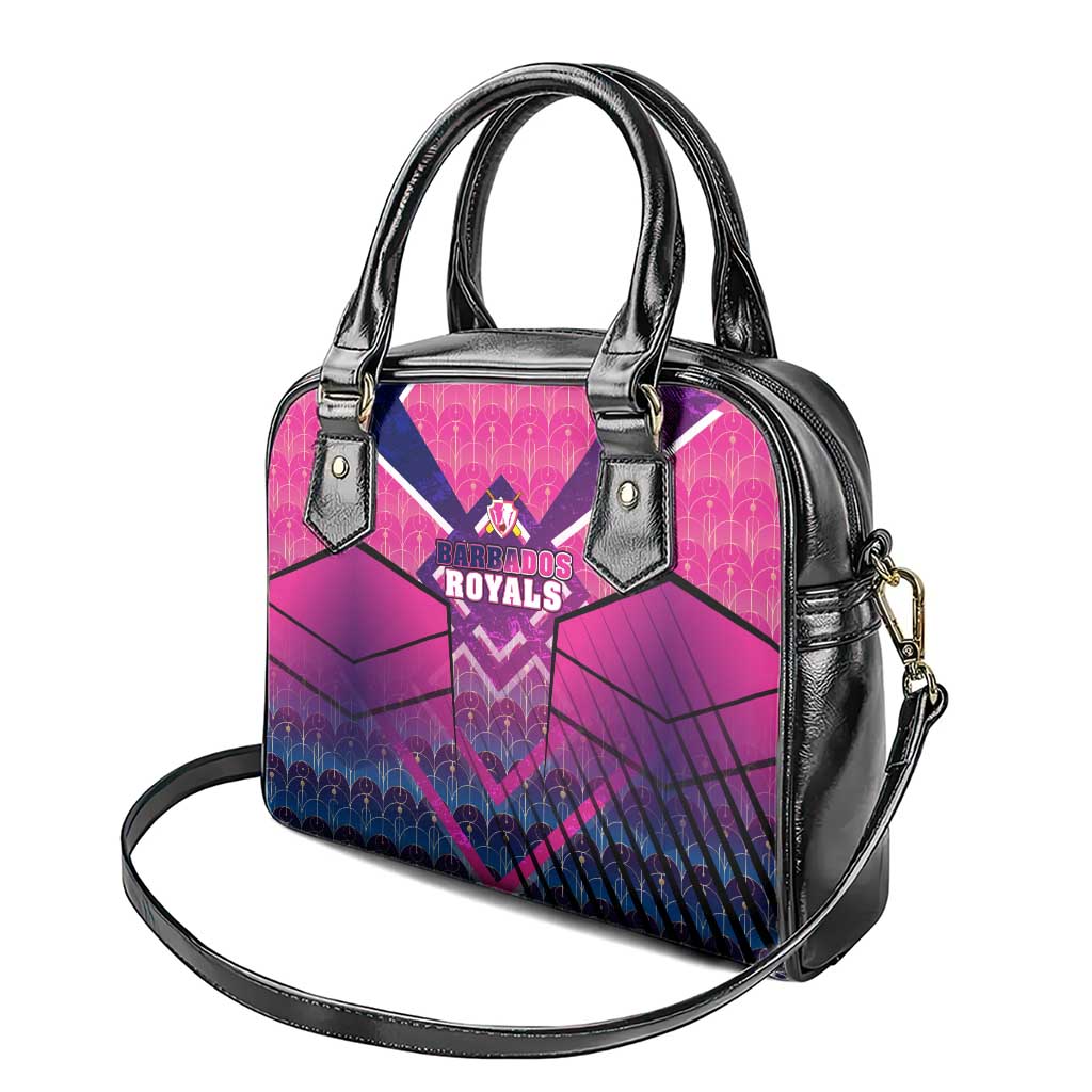 Barbados Cricket Royals Shoulder Handbag Crowned in Rhythm Style DT02