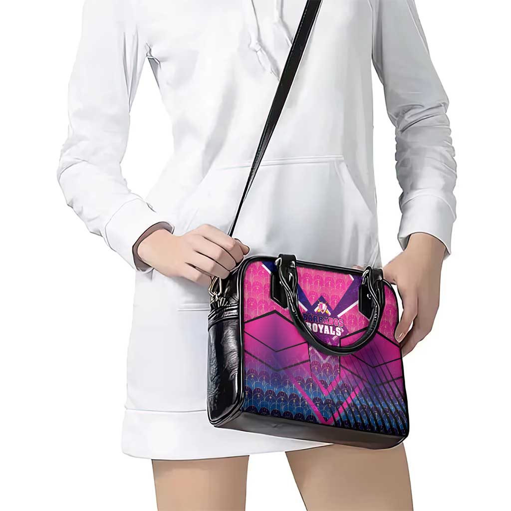 Barbados Cricket Royals Shoulder Handbag Crowned in Rhythm Style DT02