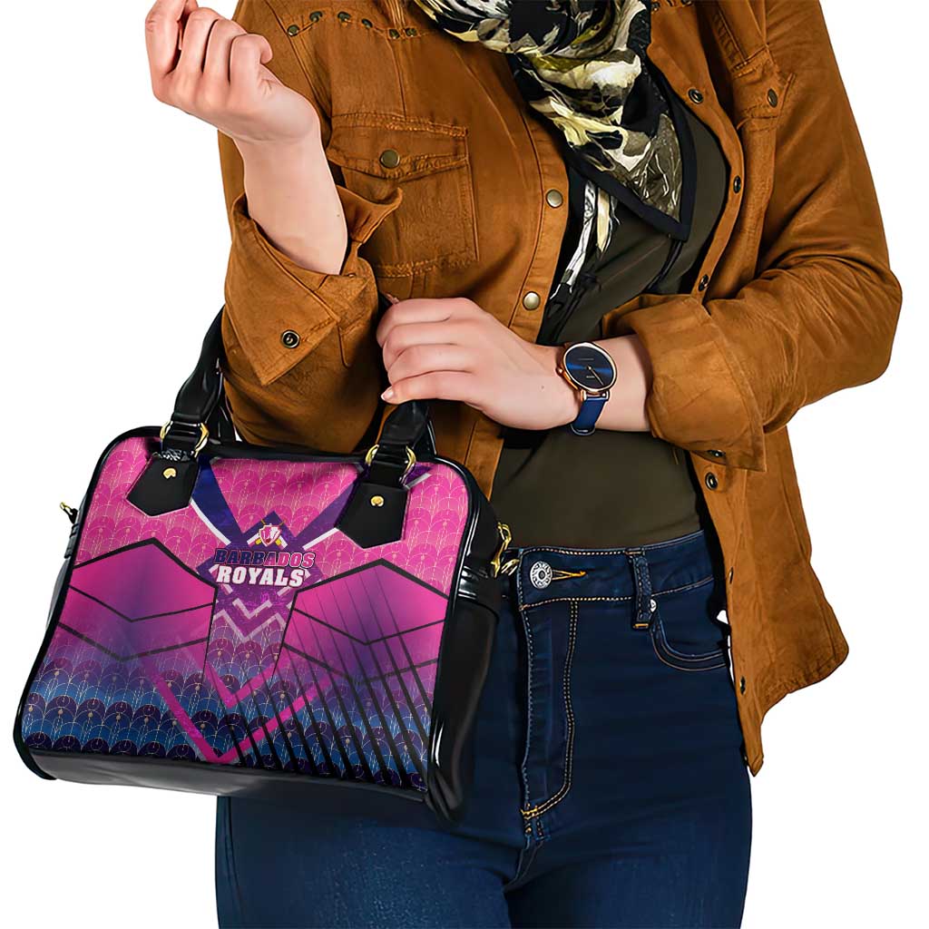 Barbados Cricket Royals Shoulder Handbag Crowned in Rhythm Style DT02