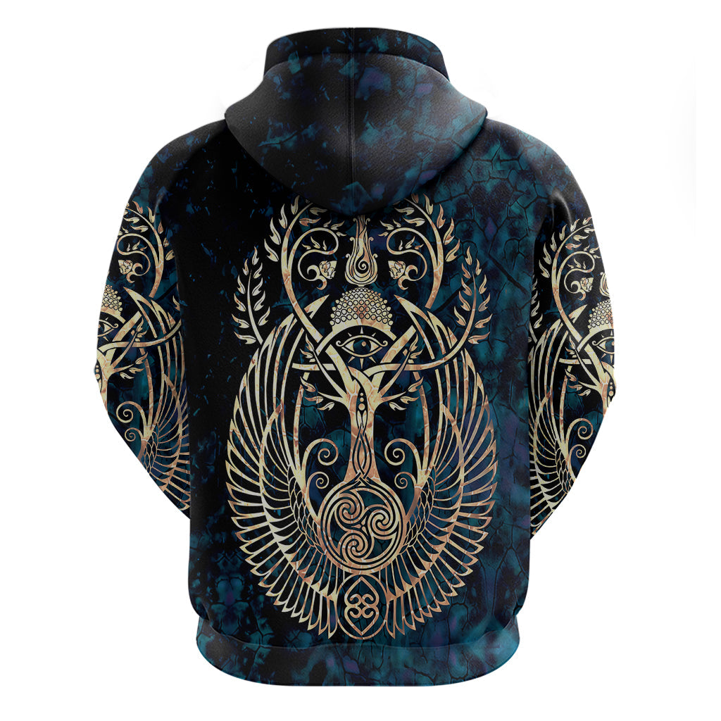 Adinkra Symbols Hoodie Tree of Life DT02