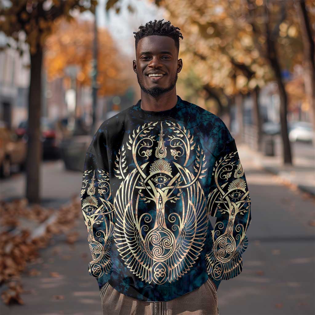 Adinkra Symbols Sweatshirt Tree of Life DT02