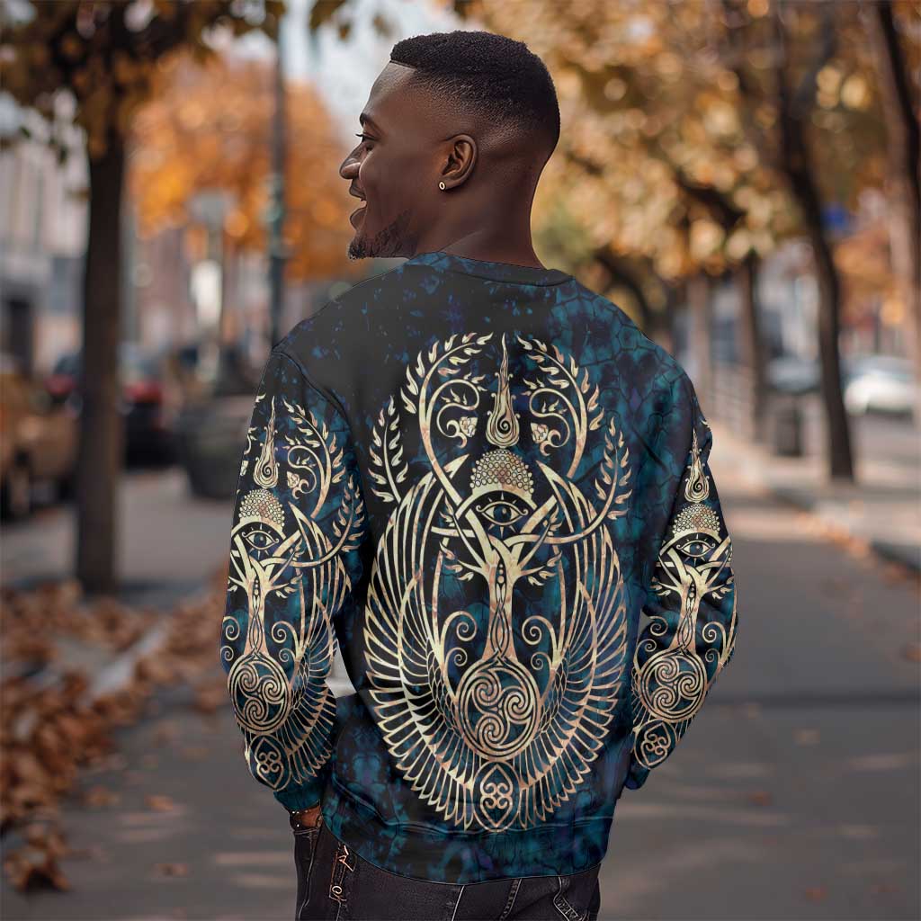 Adinkra Symbols Sweatshirt Tree of Life DT02