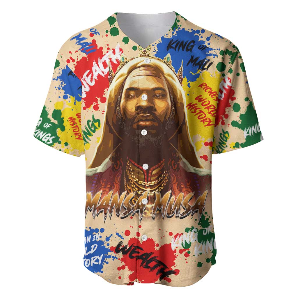 King Of Kings Mansa Musa Baseball Jersey DT02