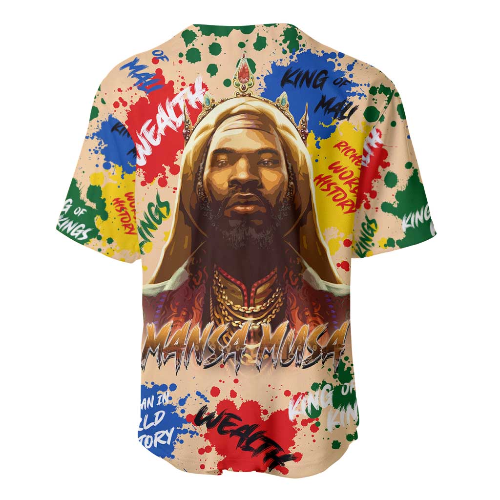King Of Kings Mansa Musa Baseball Jersey DT02