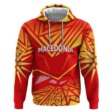 Forever Macedonia Hoodie Macedonian Flag 1992 DT02