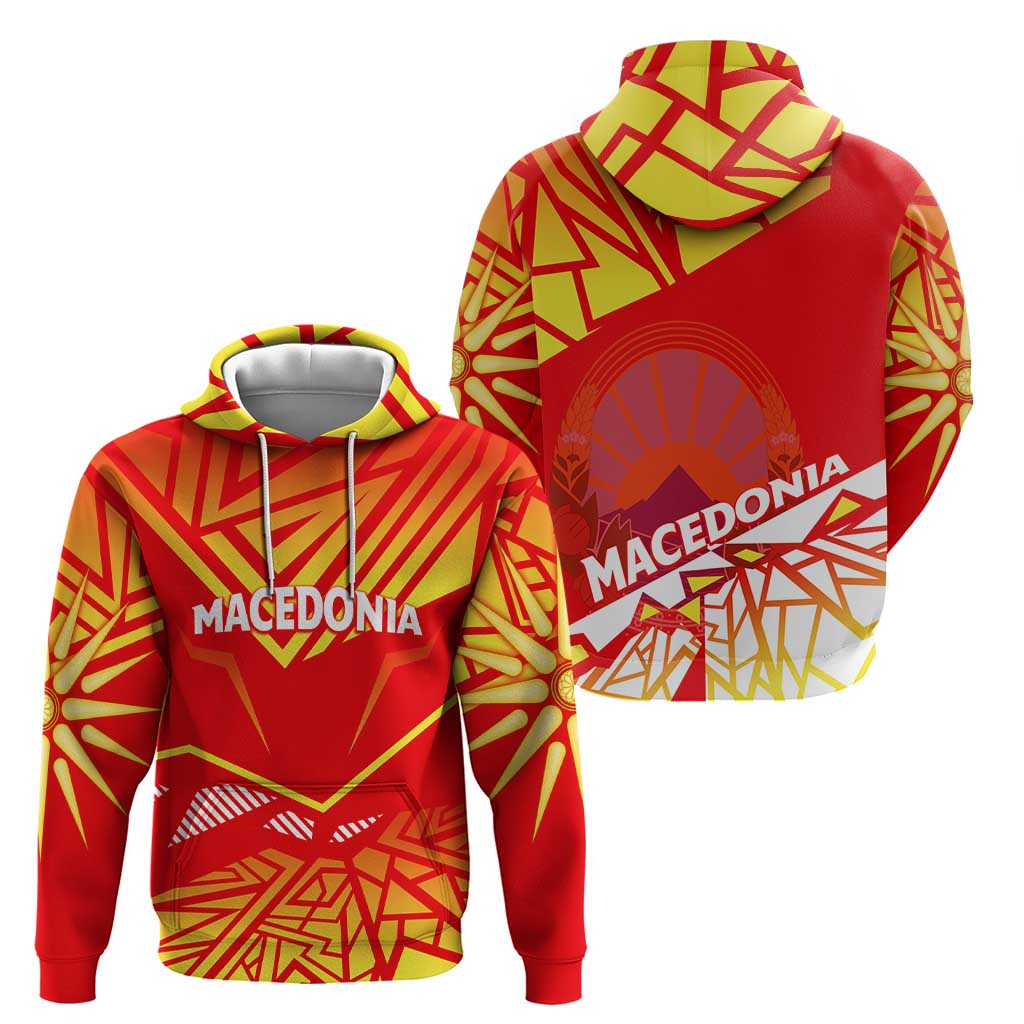 Forever Macedonia Hoodie Macedonian Flag 1992 DT02