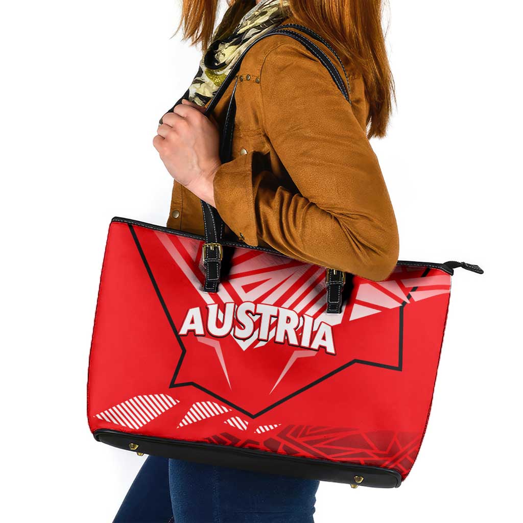 Forever Austria Leather Tote Bag Osterreich Eagle DT02