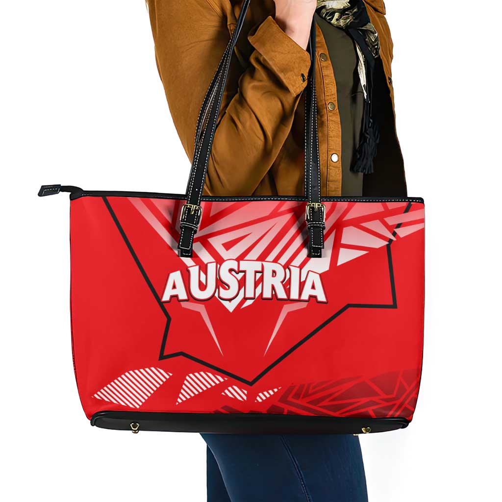 Forever Austria Leather Tote Bag Osterreich Eagle DT02