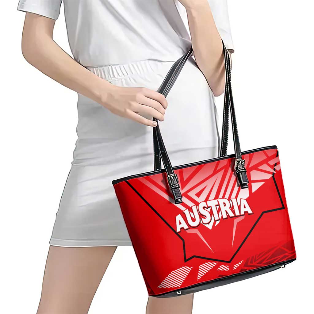 Forever Austria Leather Tote Bag Osterreich Eagle DT02