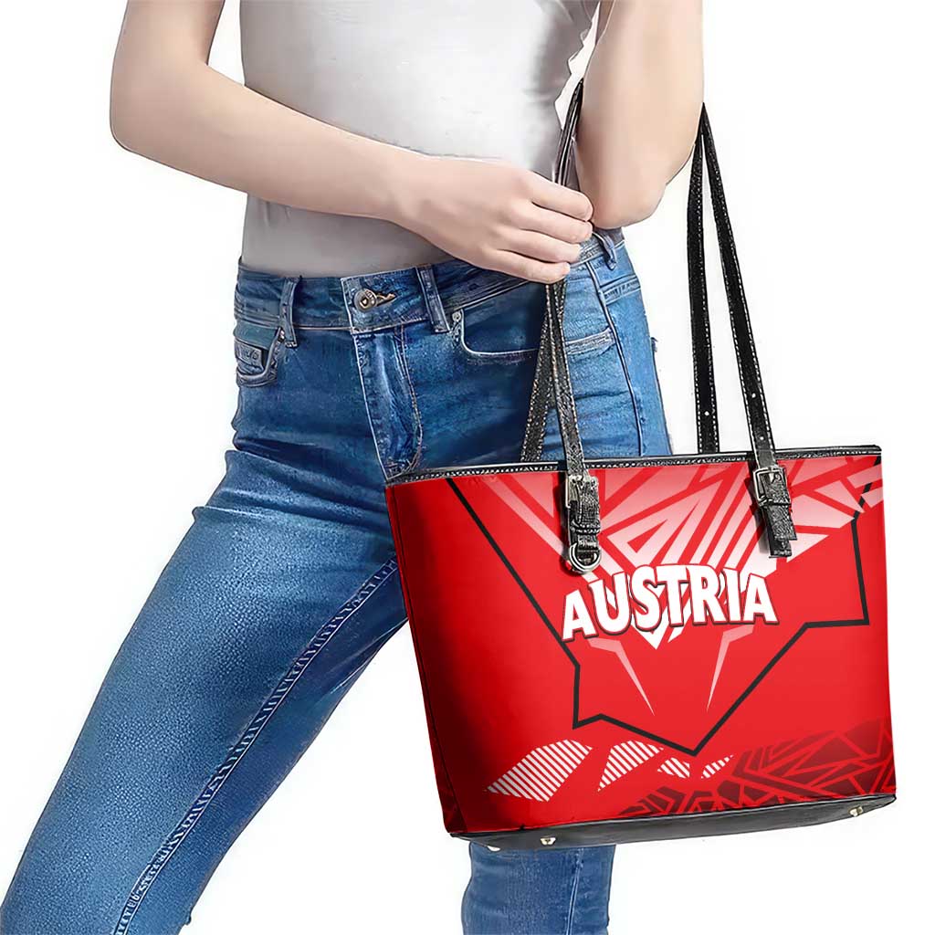 Forever Austria Leather Tote Bag Osterreich Eagle DT02