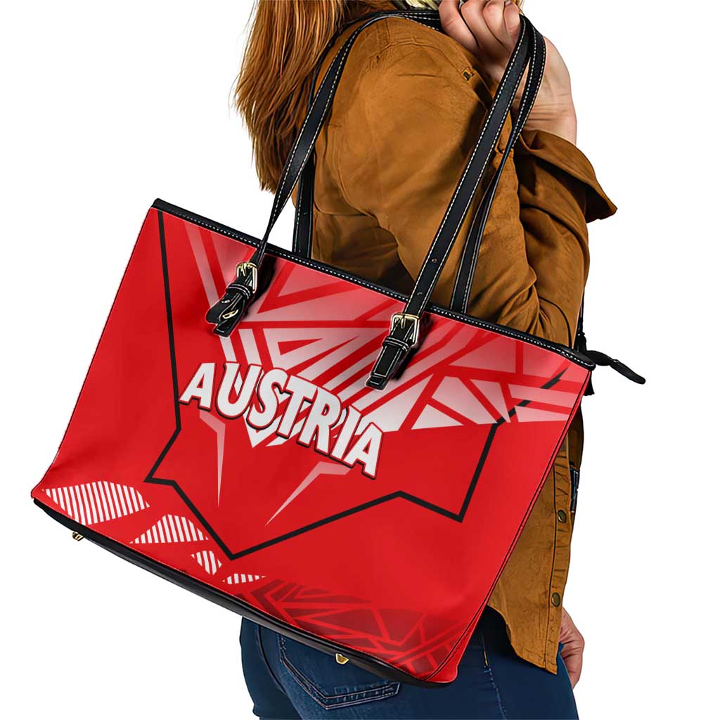 Forever Austria Leather Tote Bag Osterreich Eagle DT02