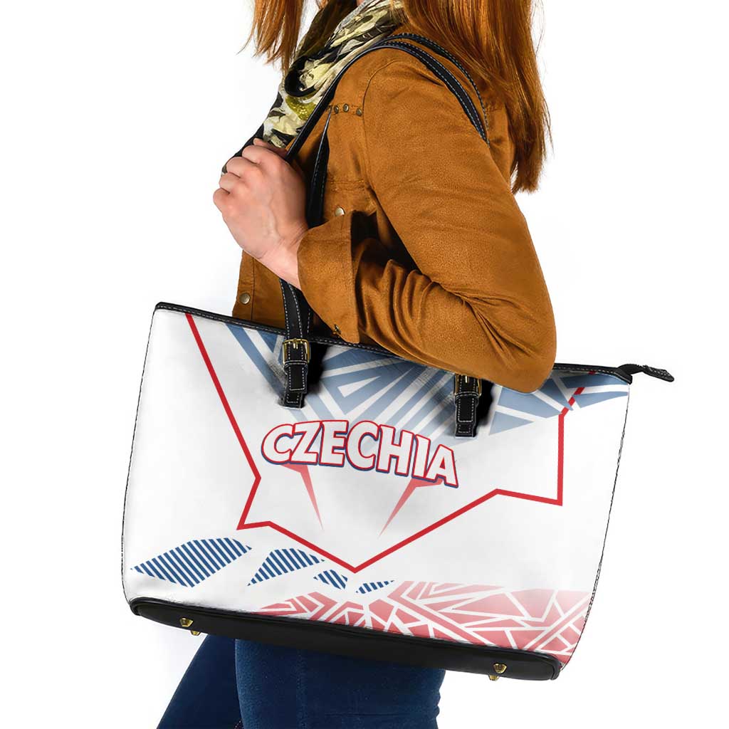 Forever Czech Republic Leather Tote Bag Czechia Pravda Vitezi DT02