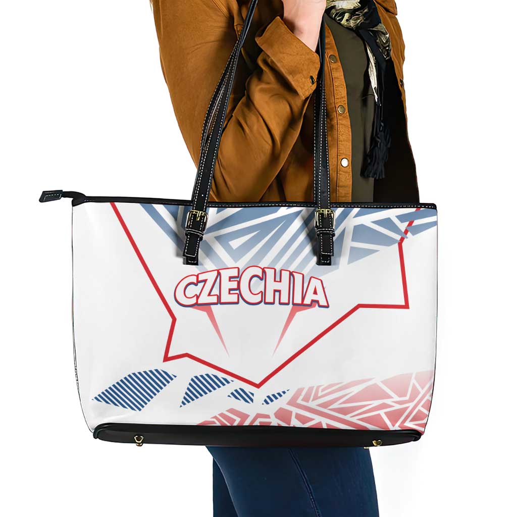 Forever Czech Republic Leather Tote Bag Czechia Pravda Vitezi DT02