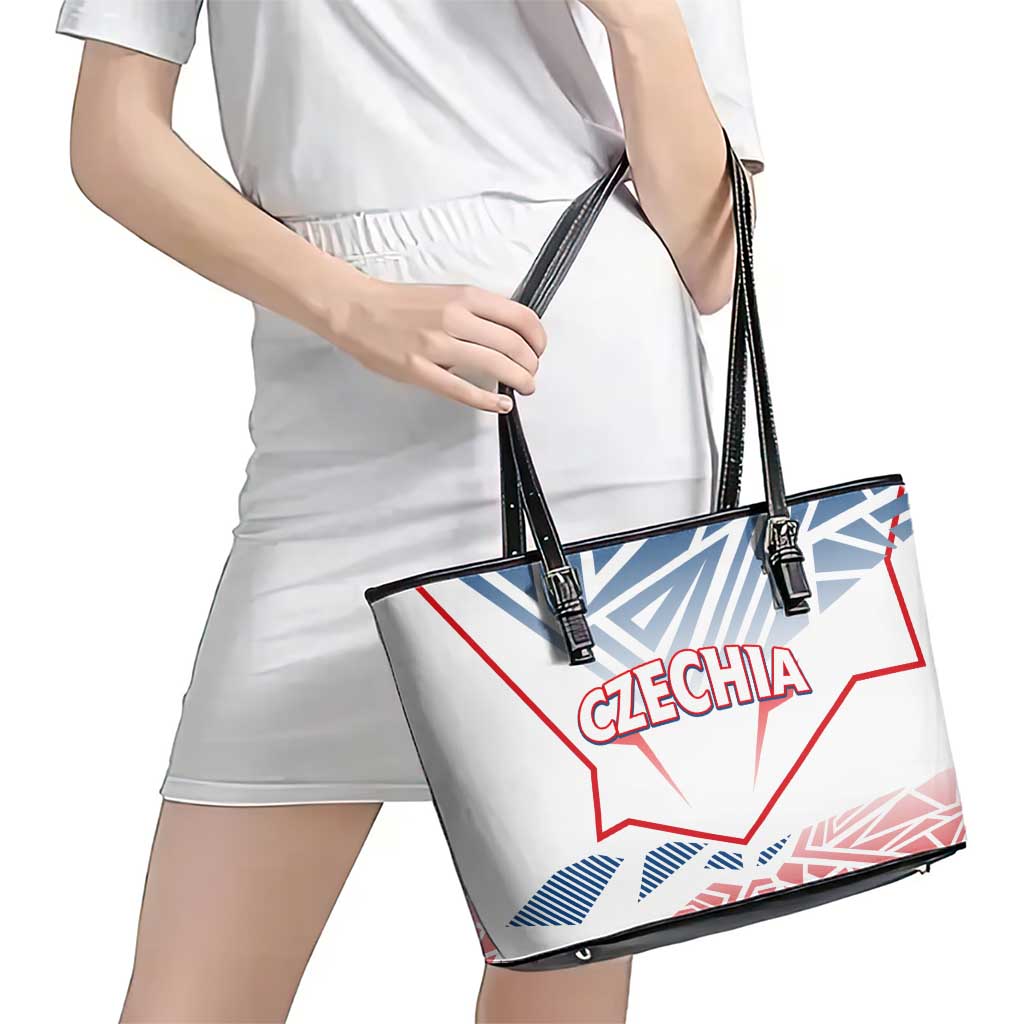 Forever Czech Republic Leather Tote Bag Czechia Pravda Vitezi DT02