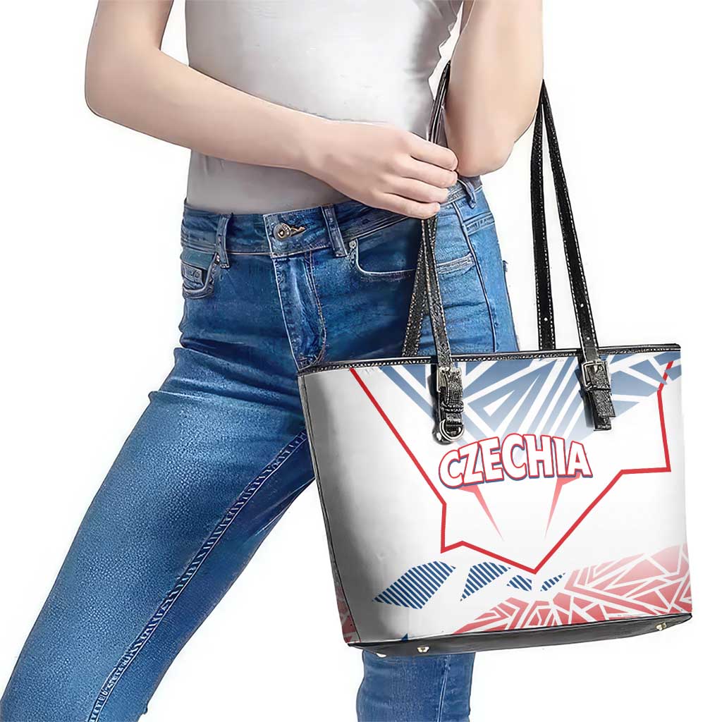 Forever Czech Republic Leather Tote Bag Czechia Pravda Vitezi DT02