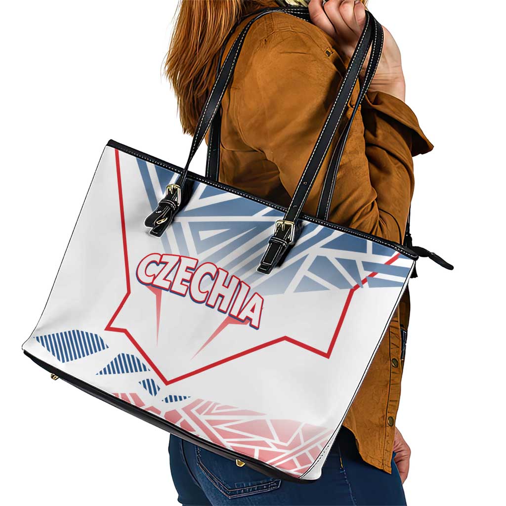 Forever Czech Republic Leather Tote Bag Czechia Pravda Vitezi DT02