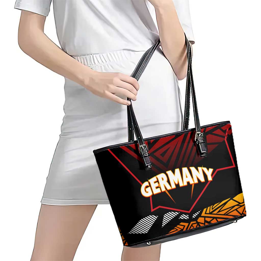 Forever Germany Leather Tote Bag Deutschland Eagle DT02