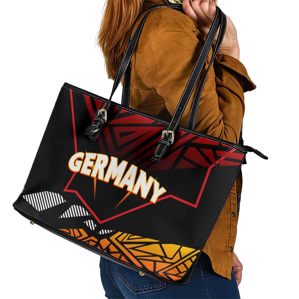 Forever Germany Leather Tote Bag Deutschland Eagle DT02
