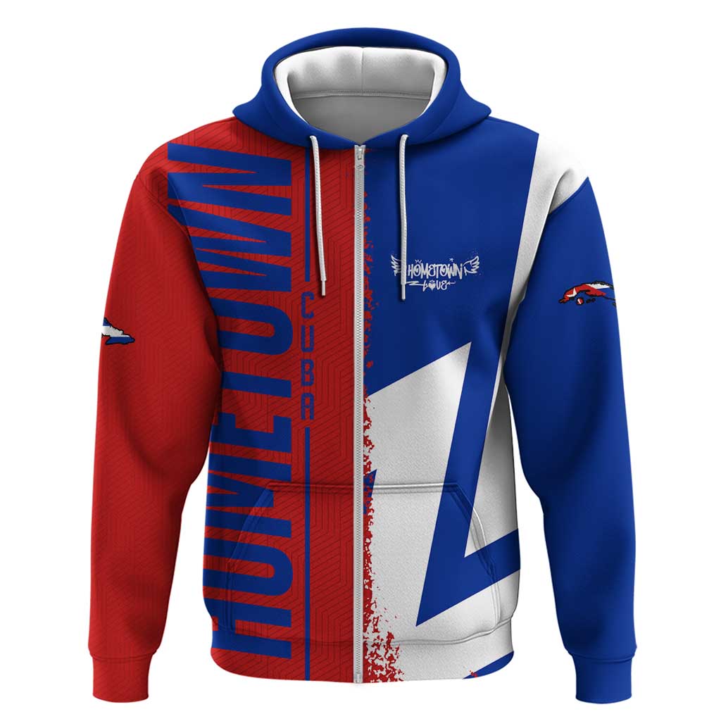 Hometown Czechia Hoodie Flag and Map DT02