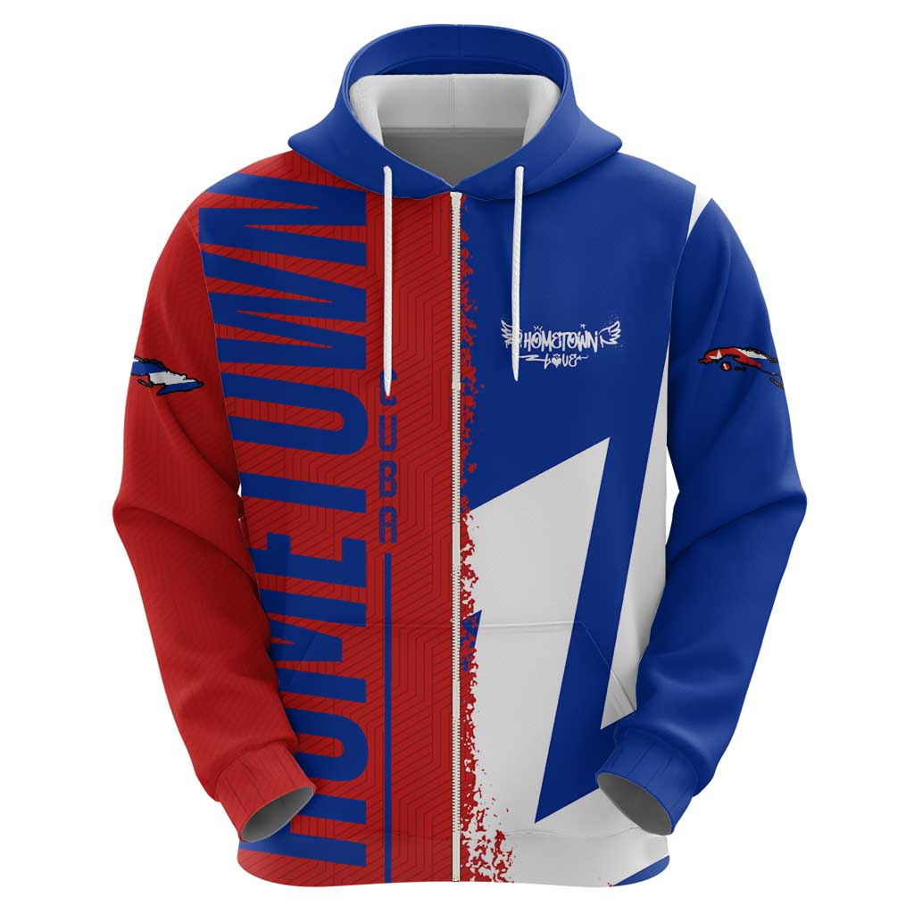 Hometown Czechia Hoodie Flag and Map DT02