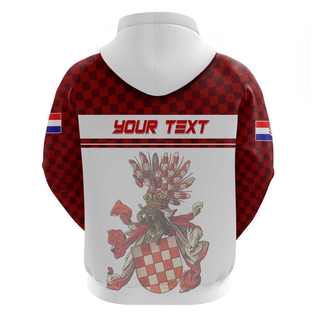 Personalized Croatia Hoodie Vintage Coat Of Arms DT02