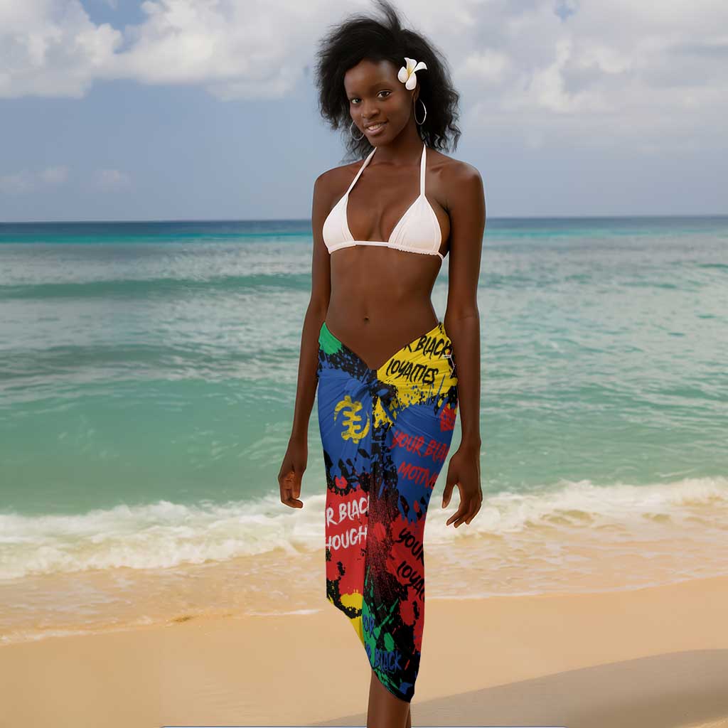 Never Apologize For Being Black Sarong DT02