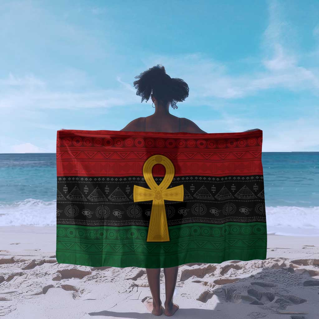 Pan African Ankh Sarong Egyptian Cross DT02