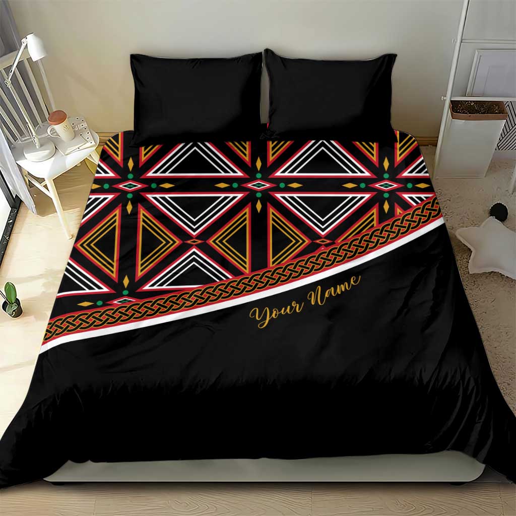 Personalized Bamenda African Bedding Set Atoghu Cameroon Print DT02