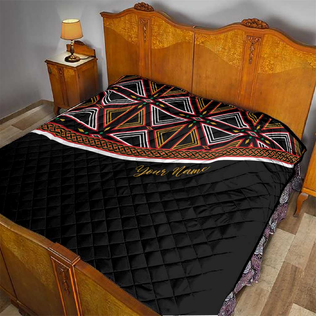 Personalized Bamenda African Quilt Atoghu Cameroon Print DT02