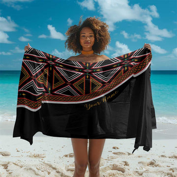 Personalized Bamenda African Sarong Atoghu Cameroon Print DT02