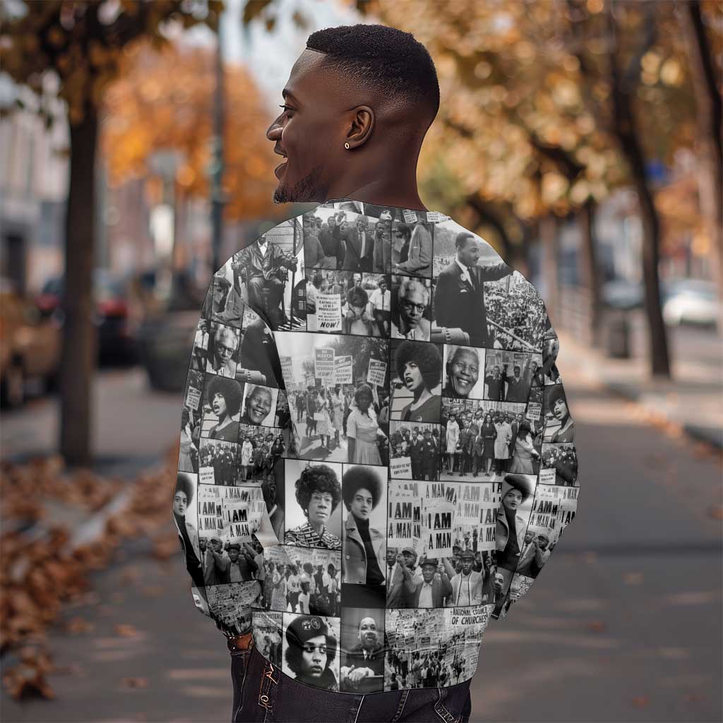 African Sweatshirt Black Power Images DT02