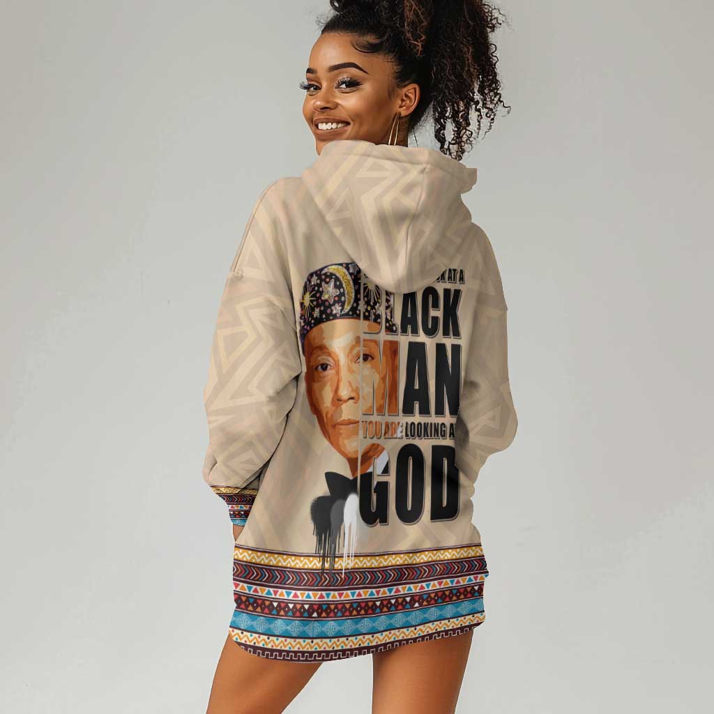 The Most Honorable Elijah Muhammad Hoodie Dress Black Man DT02