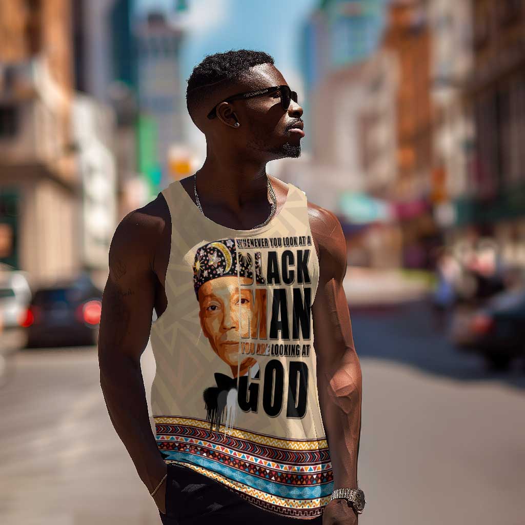 The Most Honorable Elijah Muhammad Men Tank Top Black Man DT02