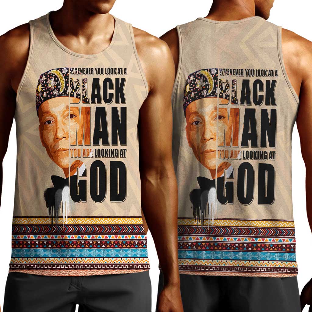 The Most Honorable Elijah Muhammad Men Tank Top Black Man DT02