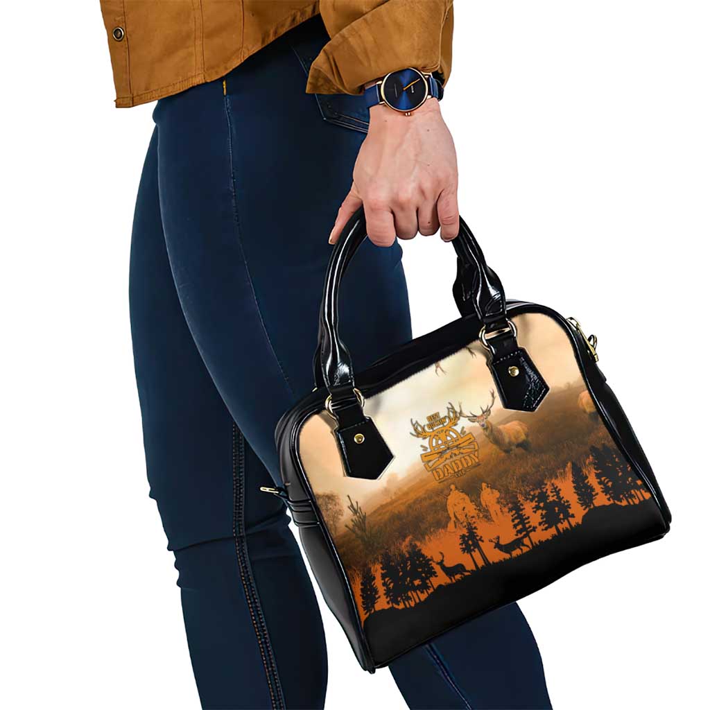 Father And Son Deer Hunting Shoulder Handbag Best Buckin Daddy Ever DT02