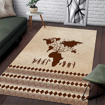 Root Africa Area Rug African Map DT02