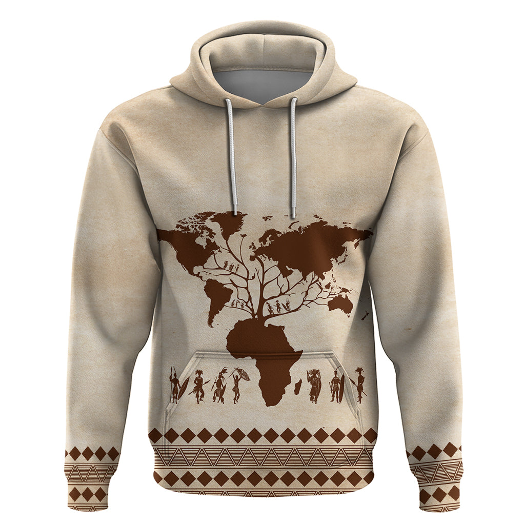 Root Africa Hoodie African Map DT02