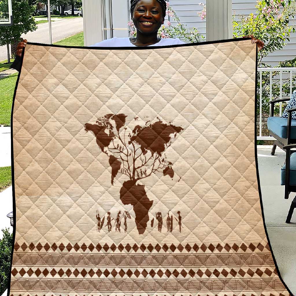 Root Africa Quilt African Map DT02