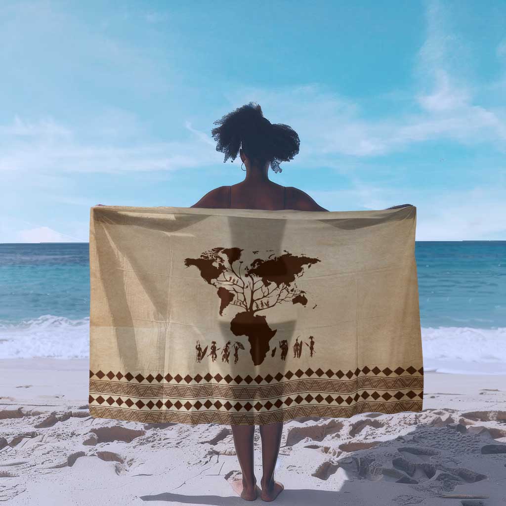 Root Africa Sarong African Map DT02